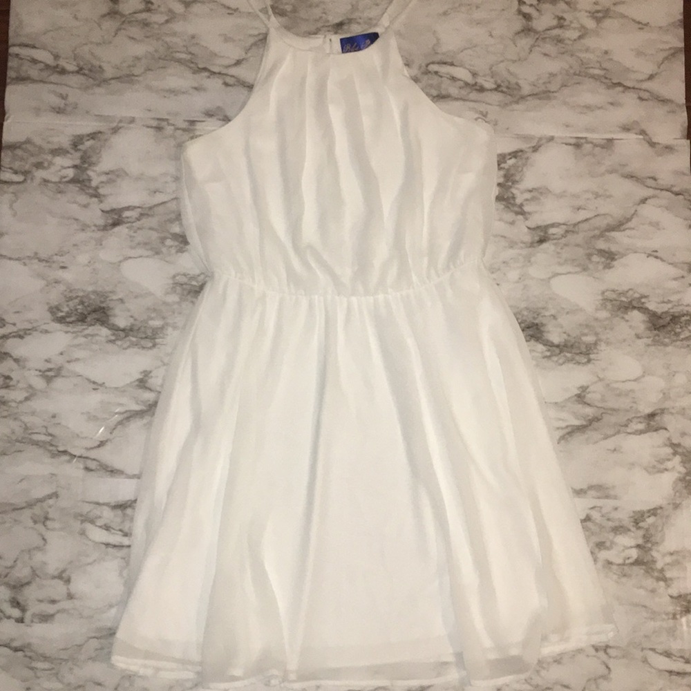 Blue Rain - Francesca’s White Dress
